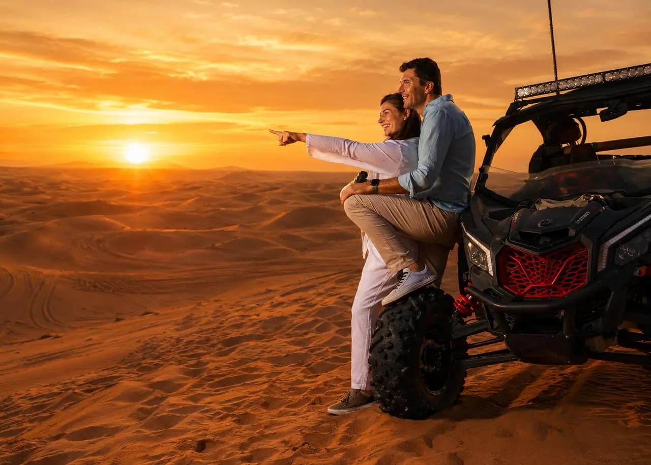 Private Romantic Desert Safari Experience