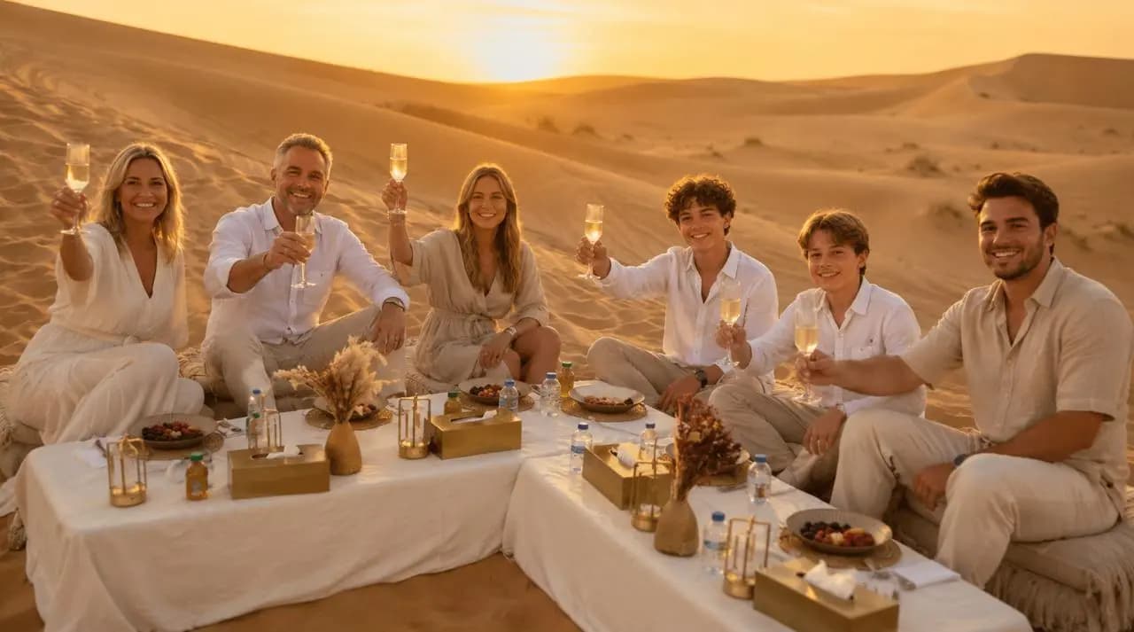 Private Romantic Desert Safari Experience