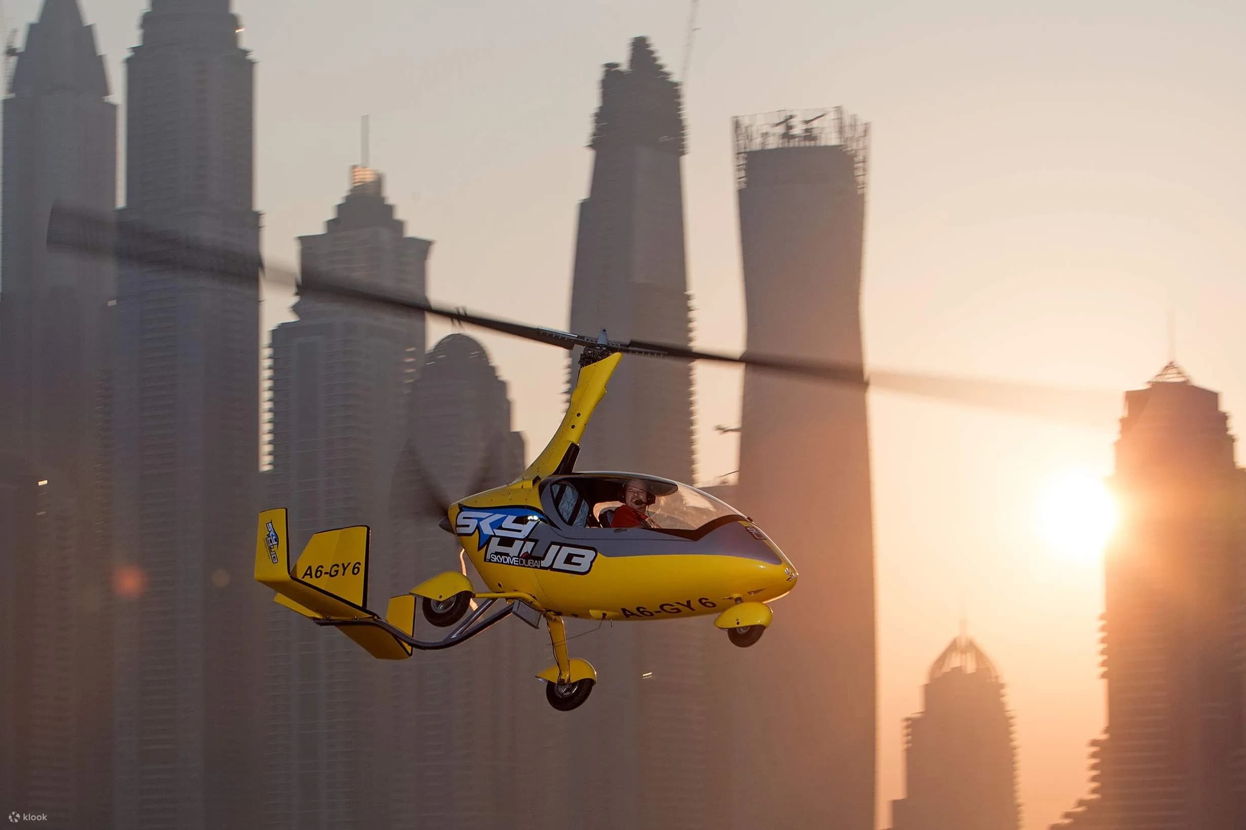 Gyrocopter Dubai: Experience the City from a Unique Aerial Perspective — Noble Life
