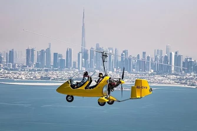 Gyrocopter Dubai: Experience the City from a Unique Aerial Perspective