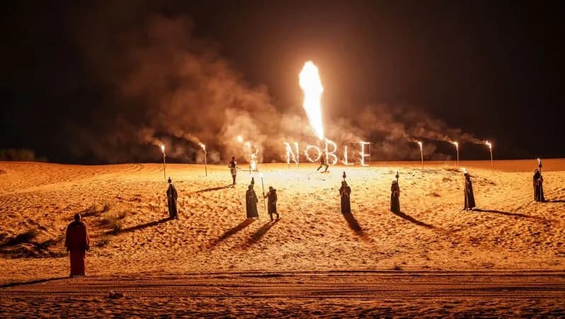 Noble Dinner Show Dubai: An Unforgettable Evening of Food & Entertainment
