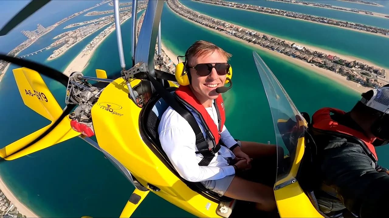 Gyrocopter Dubai: Experience the City from a Unique Aerial Perspective