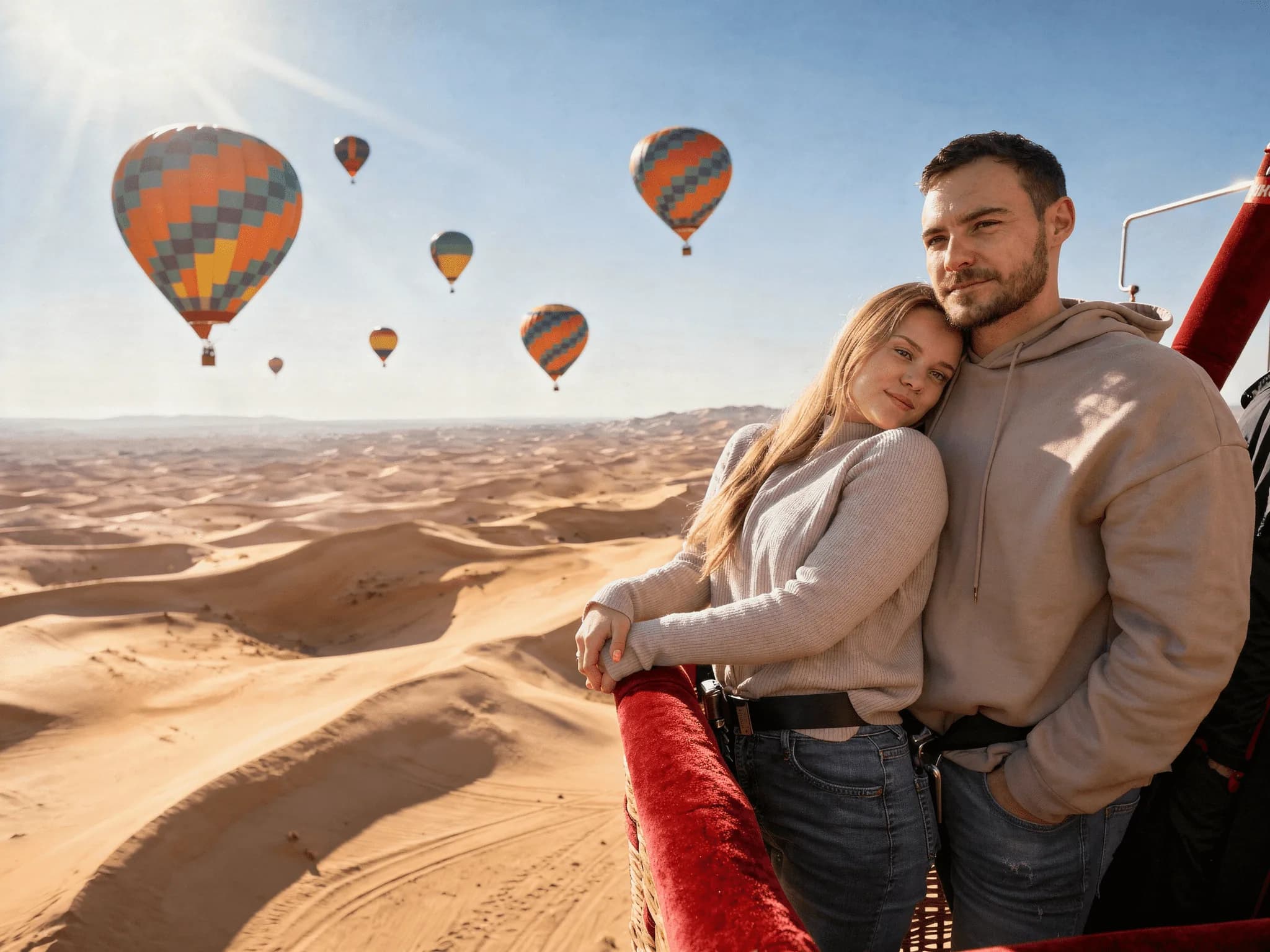 Hot Air Balloon Dubai: Sunrise Flights Over the Desert